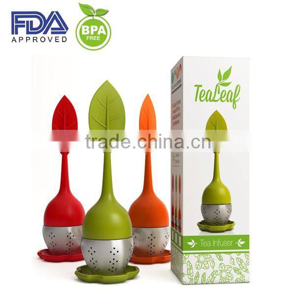 Silicone Green Tea Infuser/Silicone Tea Infuser/Coffee Tea Bag Holder