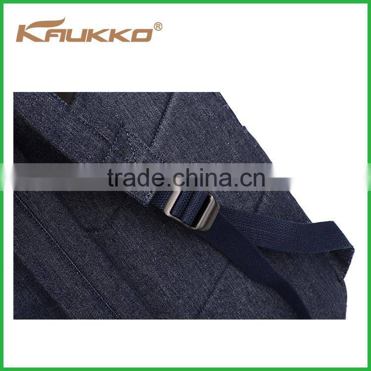 2016 High quality custom polyester camouflage blue school backpack