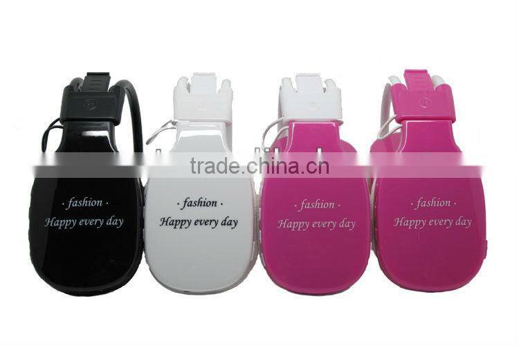 Portable beautiful headphone bluetooth with FM