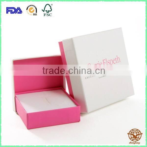 Luxury Custom Printed Matte Jewelry box with carrier bag , Hot selling Jewelry Box