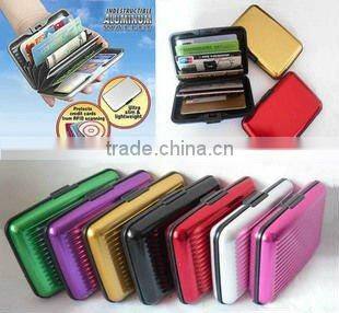 Mini Pocket Waterproof Business ID Credit Card Wallet Holder Aluminum Case Box