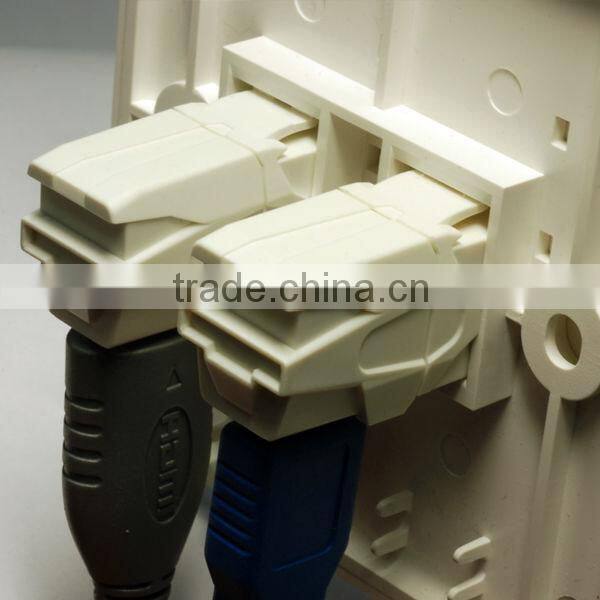 HDMI USB TRS Keystone Jack Female Digital Coupler