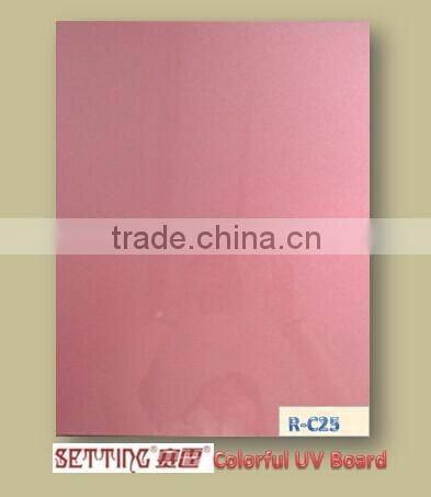 China Supplier of High gloss uv mdf in 4*8ft uv panel