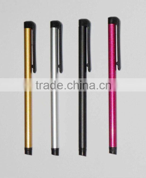 For table PC smartphone New aluminium Slim touch pen stylus