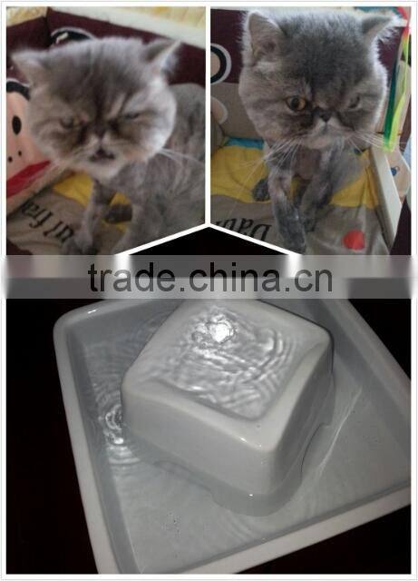 purified Dog Water Fountain Running Water Puppy Doggy -white color