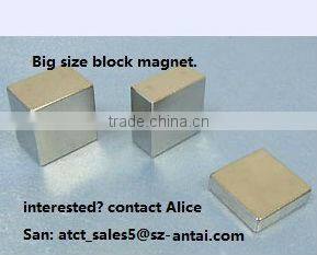 Large magnet for sale super neo rare earth magnet