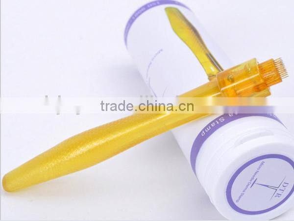 micro needle derma stamp derma roller stamp for hair loss 1.5mm derma stamp