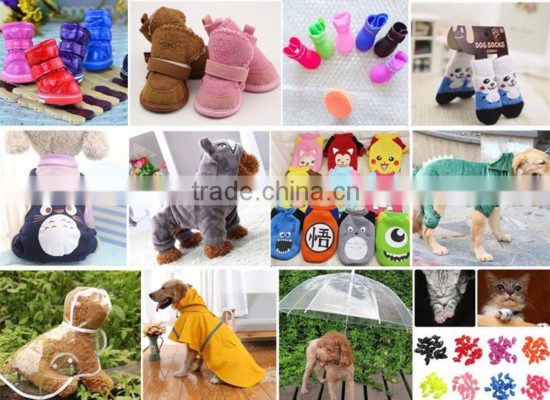 Fashion design beautiful pet raincoat