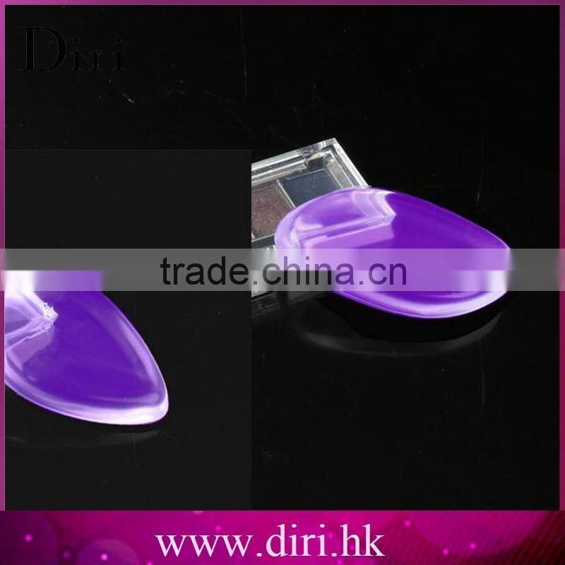 colorful silicone puff new arrival silicone face sponge transparent silicone makeup sponge