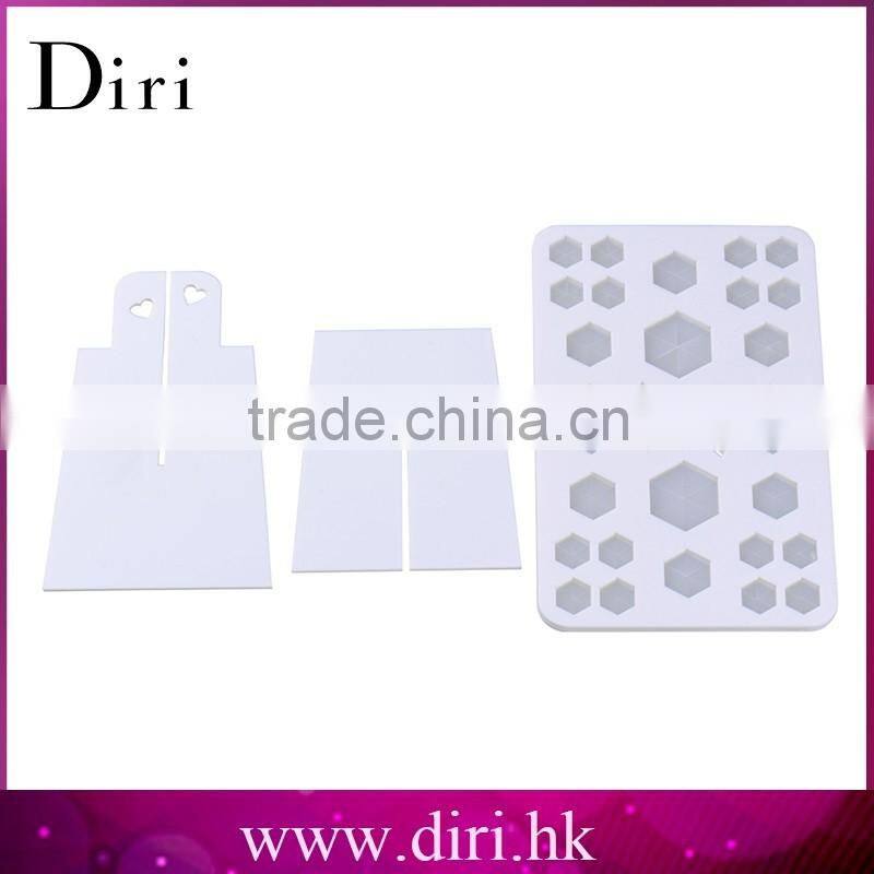 Black color makeup brush display rack acrylic makeup brush dry holder