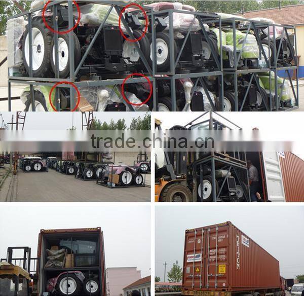 4WD By wheel and New Condition 45hp Mini Farm Tractor