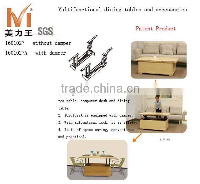 patent product multifunctional steel tea and coffee table accessories