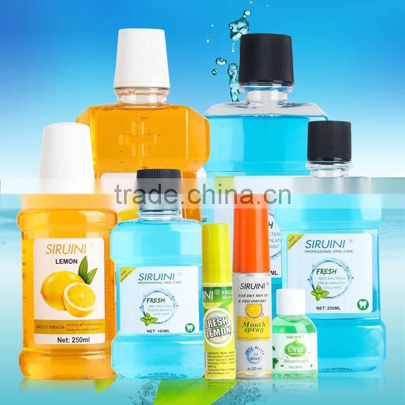 Private label chlorhexidine mouthwash 500ml