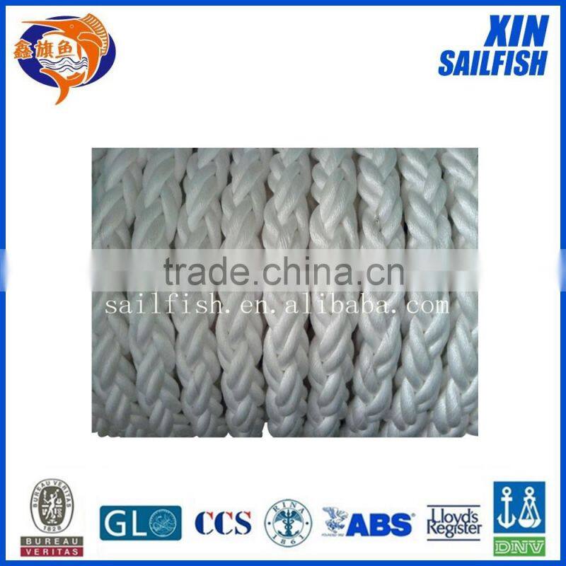 nylon mooring rope from china factory