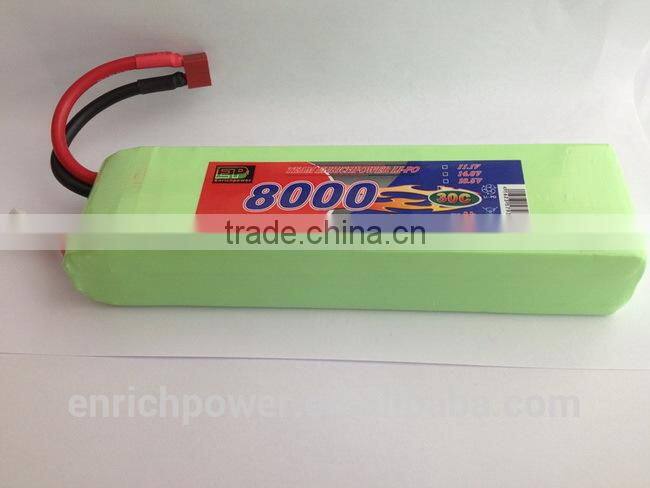 8000mAh 4S1P 14.8V 30C RC DJI BATTERY