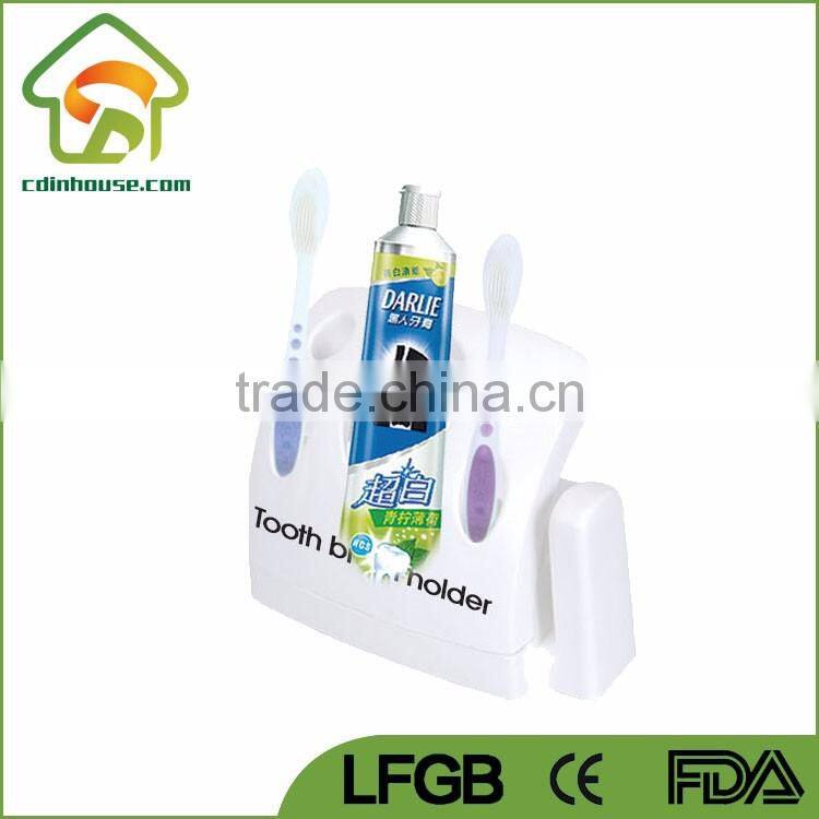 Plastic Toothbrush Holder With Suction Cup