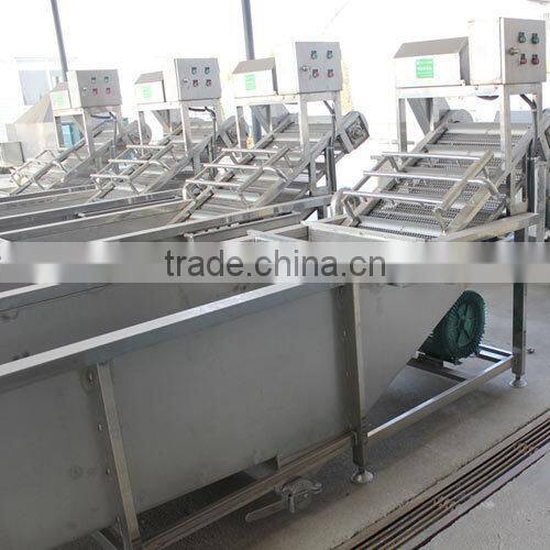 Super quality hot sale stainless steel industrial leafy vegetable washing machine