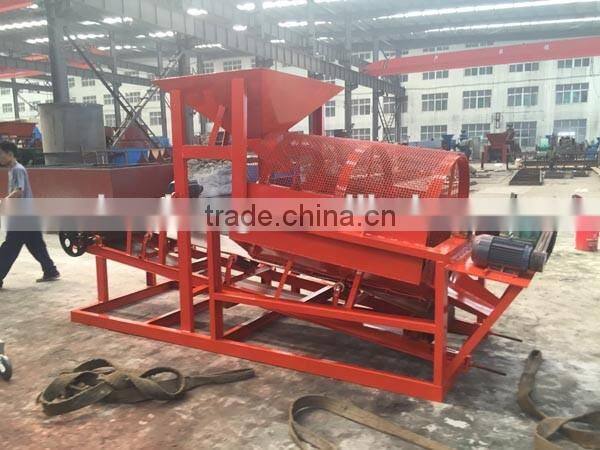 gold washing plant trommel screen, small sandwast trommel screen