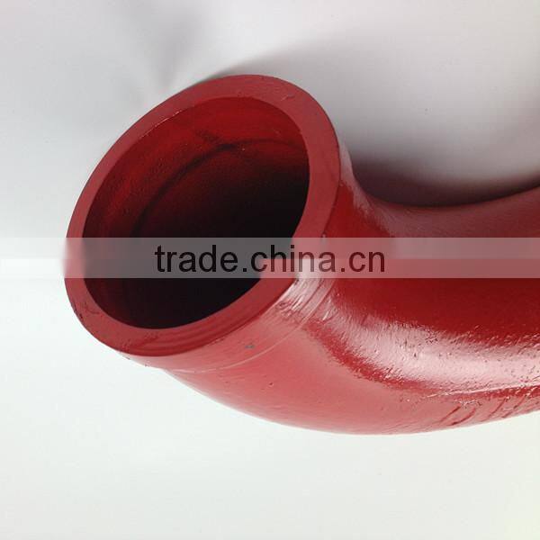 OEM service factory direct Putzmeister concrete pump elbow with wear -resisting