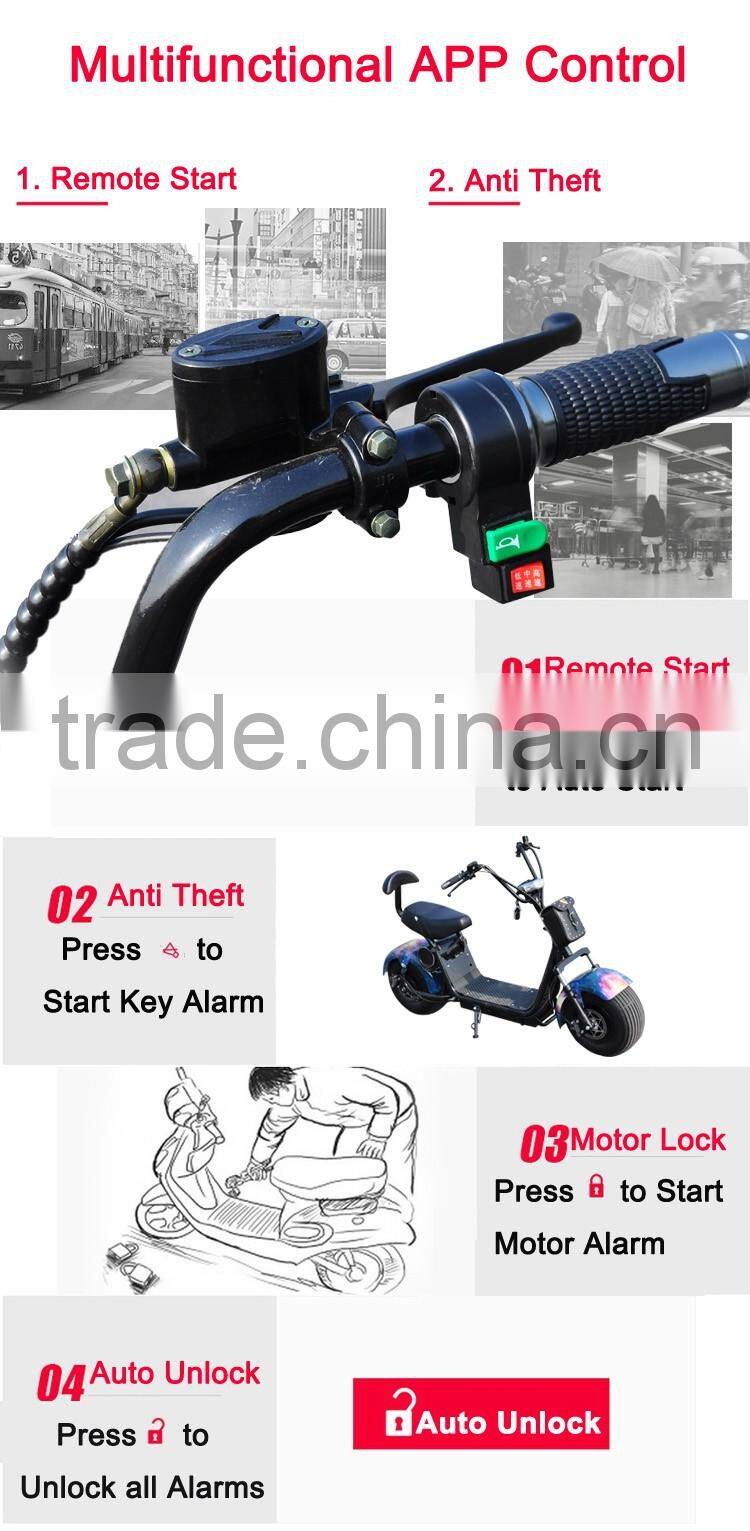 HLX5 App Control Led Indicator Harley Quinn Electric Scooter