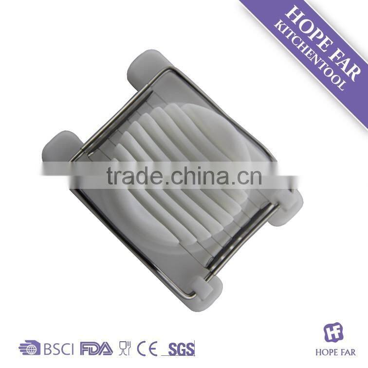 HF-082/C High quality white color plastic egg slicer