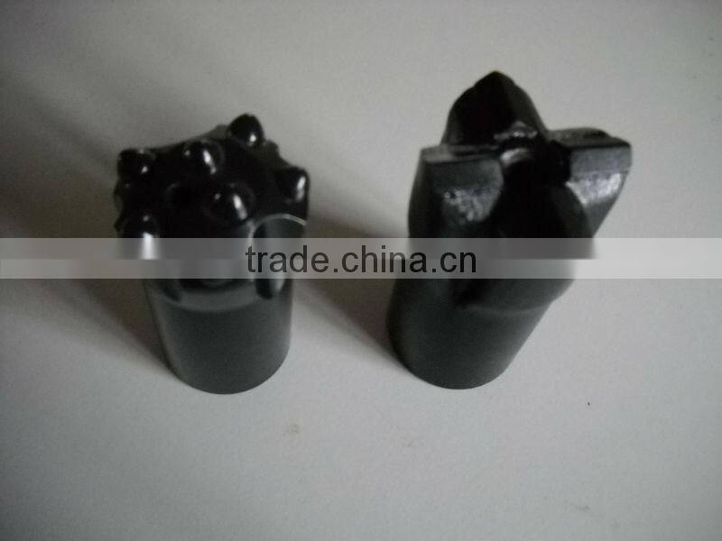 taper steel cross bit/carbide bit