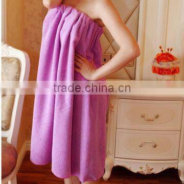 Microfiber bath robe/towel