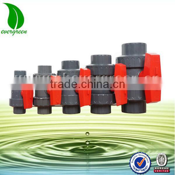 PVC ball valve with female connection by Chinese supplier