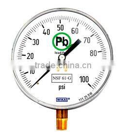 Bourdon Tube Pressure Gauge Type 111.25DW Contractor Gauge