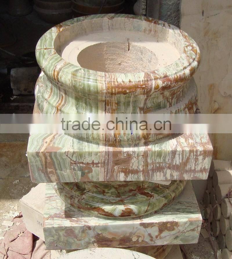POPULAR STYLE ONYX COLUMNS AND PILLARS BASES