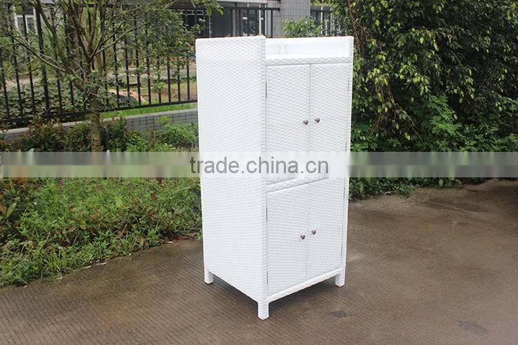 Rattan Furniture Waterproof Wicker Storage Cabinets