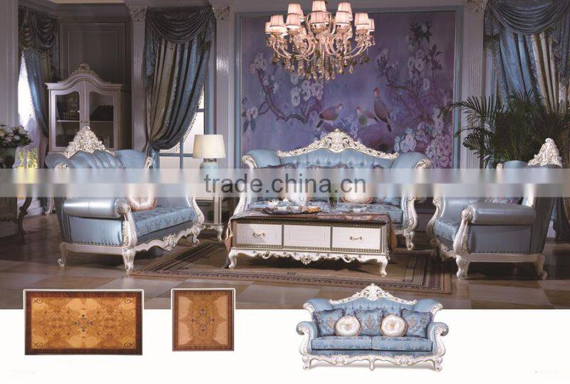 Whole House Furniture Luxury Style Solid Wood White Office Furniture Executive Desk