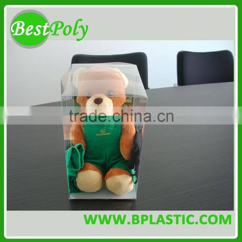 Customized Plastic folding box plastic square box for gift & toys