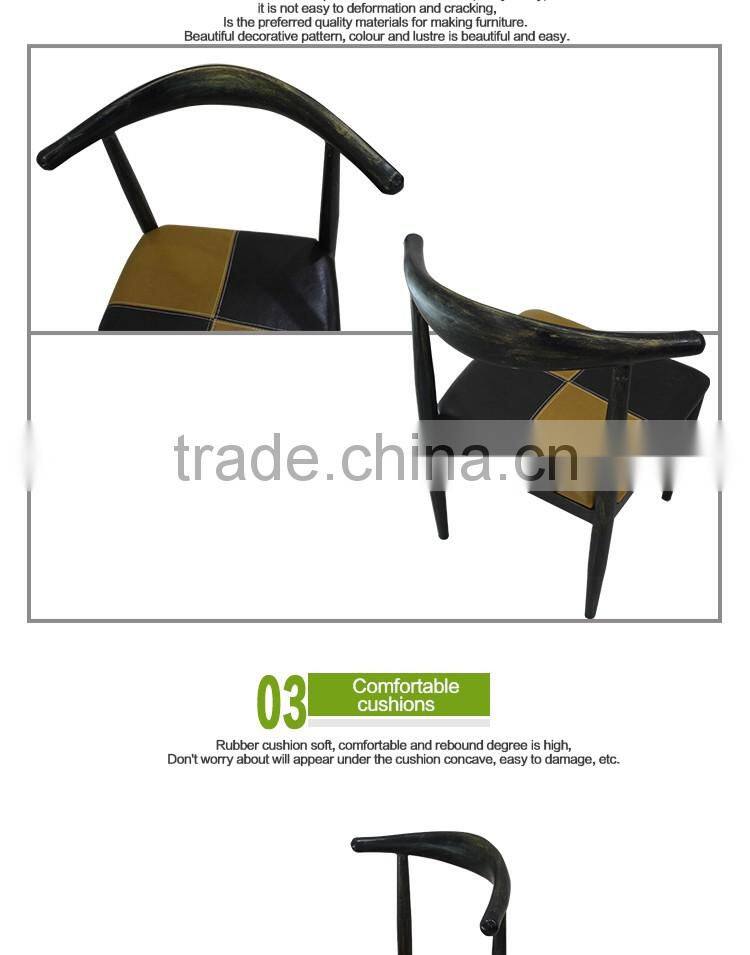 Hot !!! American casual iron chair with outdoor