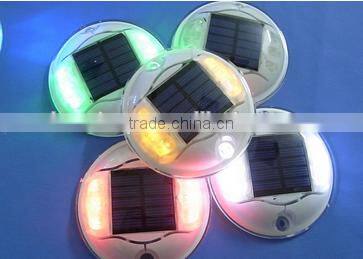 New Arrival High Quality Road Safety Stud Solar Light Factory OEM Colorful Solar Road Stud Solar Charge Light