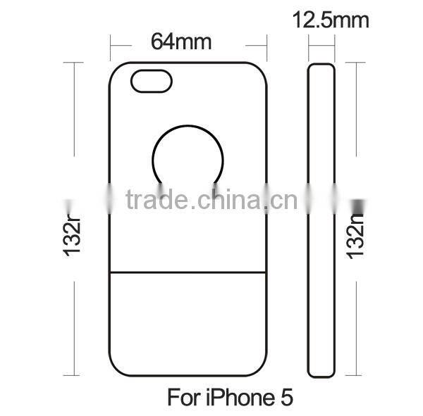 Sapele wood phone case, 100% natural wooden case, single bottom back cover for iphone 5C