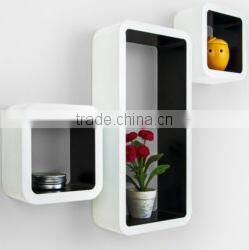 Floating home wall shelf