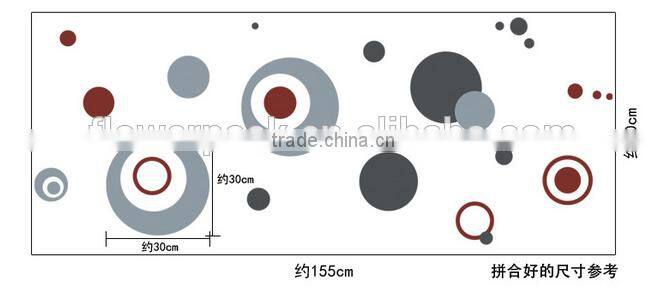 living decorative dot PVC wall sticker