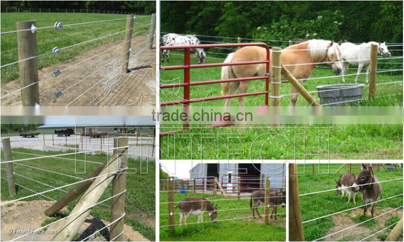 Fentech Farm fence plastic claw insulator for nailing in wood post