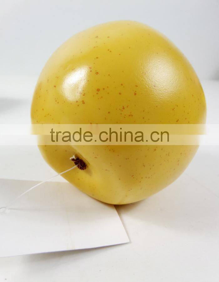 artificial PE green apple for decoration