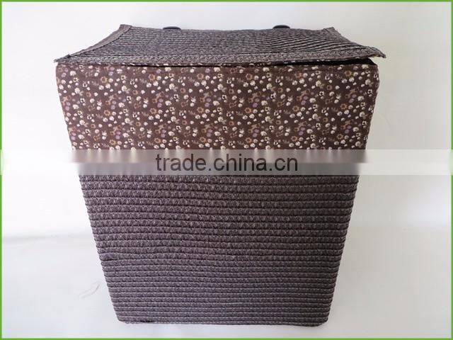 Wholesale dirty clothes basket plastic laundry basket for hotel