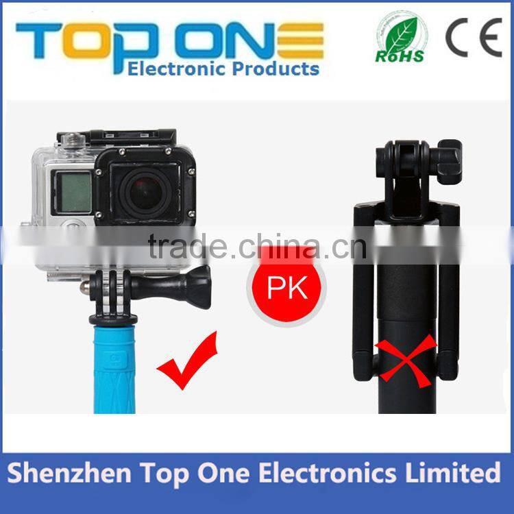 Shenzhen quality Selling Wholesale OEM customize Professional wired monopod selfie stick
