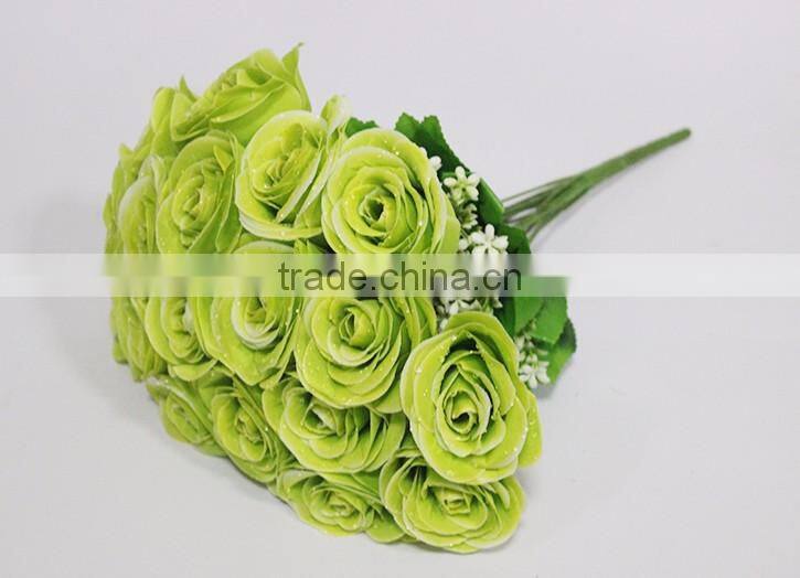 Vente en gros de roses artificielles fabriquees en Chine