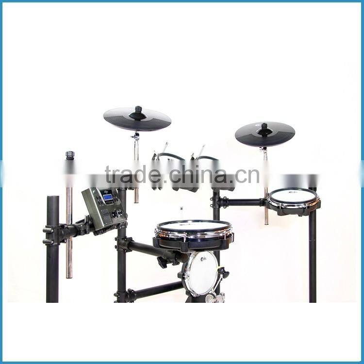 mesh drum head electric drum set, extendable electronic drums, digital drum set 5 drum/6 drum