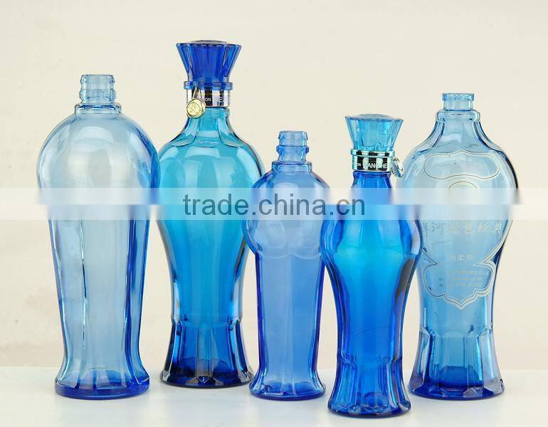 premium 1.5L hock wine glass bottle