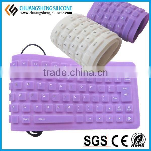 USB SILICONE WATERPROOF AND DUSTPROOF KEYBOARD