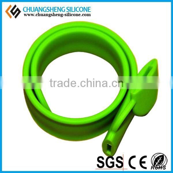 2016 Popular silicone USB capacity slap, 32GB capacity USB memory, silicone USB bracelet