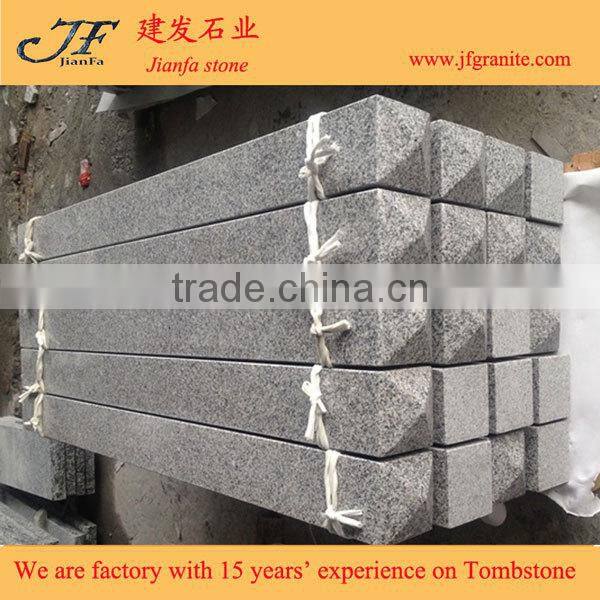 China Upright G623 Granite Monument And Headstone