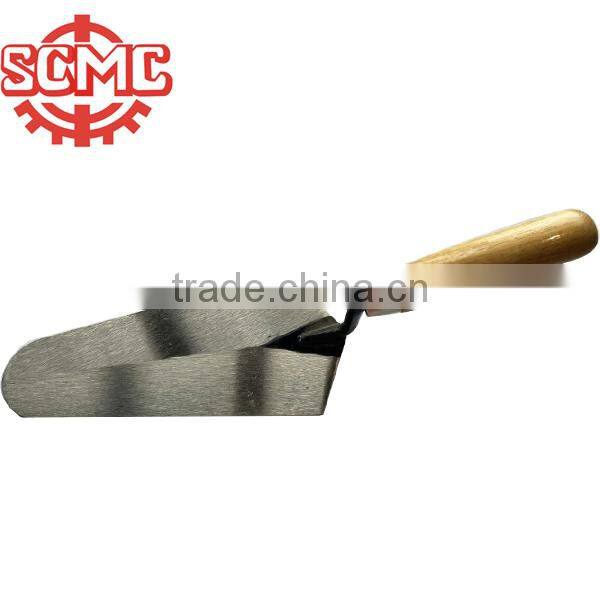 wooden handle carbon steel blade bricklaying trowels
