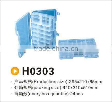 Double side Lure Storage Box Fishing Tackle